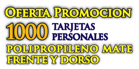 preico tarjetas personales